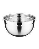 Vogue Stainless Steel Mixing Bowl with Silicone Base 5Ltr