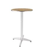 Bolero Ash Round Poseur Height Table 600mm GR332