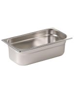 Vogue Stainless Steel Gastronorm Tray Set 5 x 1/3 & 1 x 1/2