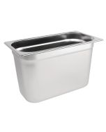 Vogue Stainless Steel 1/3 Gastronorm Tray 200mm