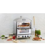 King Edward PK2-SS Pizza King - Double Deck Pizza Oven - Stainless Steel