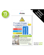 Commercial Kitchen Sign Essentials Starter Sign Pack - KSEPK