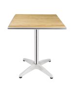 Bolero Ash Top Table Square 600mm (Single) U430