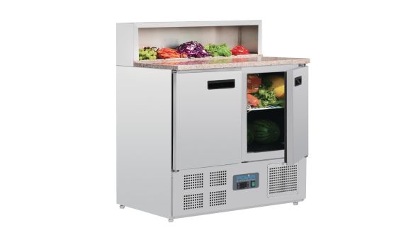 Polar G-Series Pizza Prep Counter Fridge 288Ltr