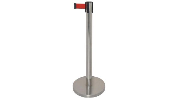 Bolero Polished Barrier with Red Strap 3m GG723