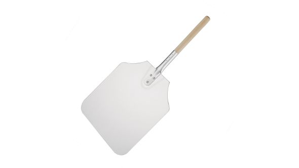 Vogue Wood Handle Aluminium Pizza Peel 31x36cm