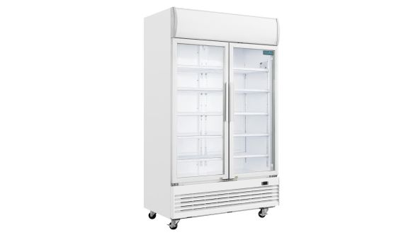 Polar G-Series Upright Display Cooler with Light Box 950Ltr