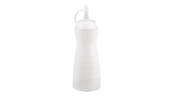 Vogue Clear Lidded Sauce Bottle