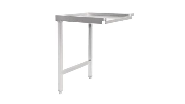 Vogue Pass Through Dishwash Table Left 600mm