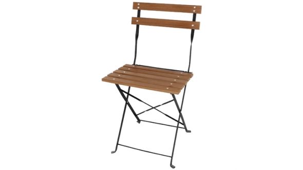 Bolero Faux Wood Bistro Chair (2 Pack) GJ766