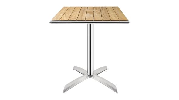 Bolero Ash Flip Top Square Bistro Table 600mm GK991
