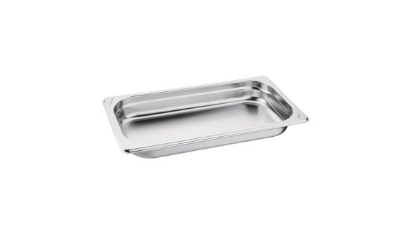 Vogue Stainless Steel 1/3 Gastronorm Tray 40mm