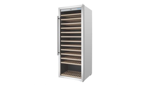 Polar G-Series Single Zone Wine Fridge Stainless Steel 118 bottles