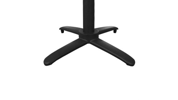 Bolero Aluminium Flip Top Table Base Black GP773