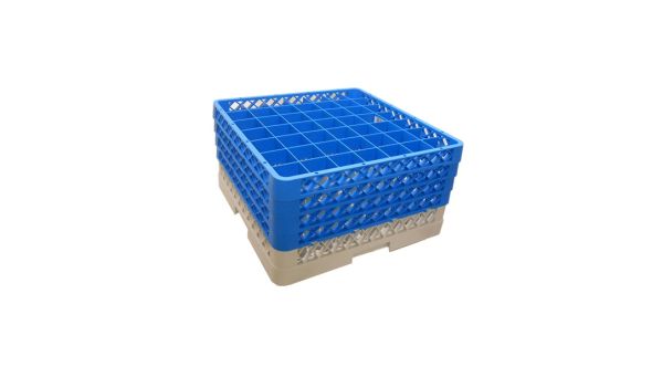 Genware 49 Comp Glass Rack With 4 Extenders