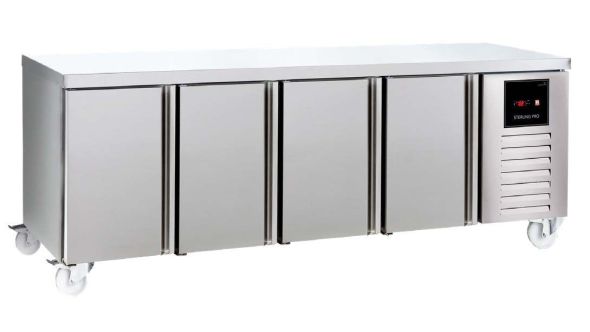 Sterling Pro Green SPI-225-40 4 Door Refrigerated Counter 615 Litres