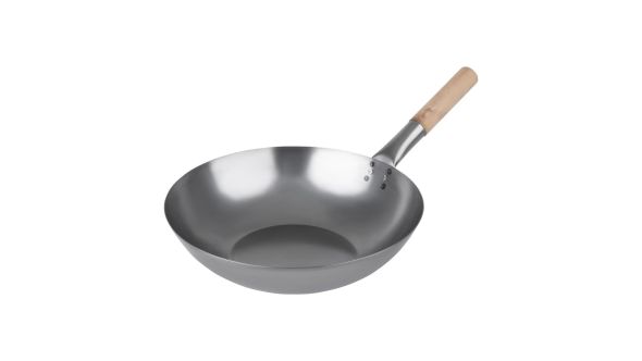 Vogue Mild Steel Wok Flat Base 356mm