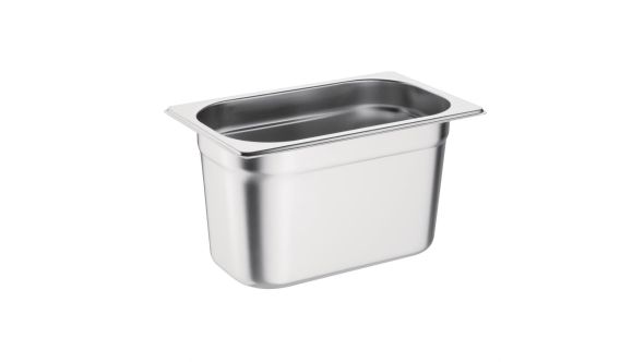 Vogue Stainless Steel 1/4 Gastronorm Tray 150mm