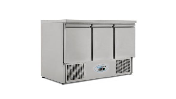 Koldbox KXCC3 Triple Door Refrigerated Compact Counter