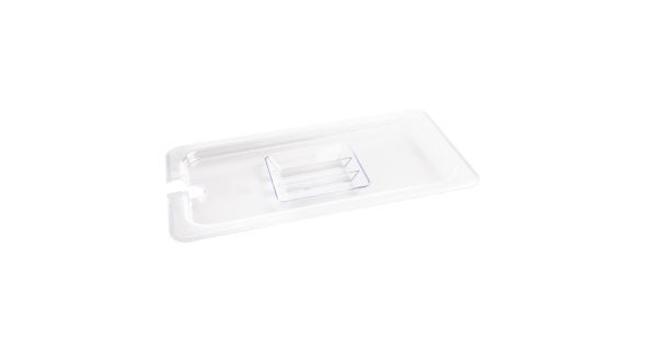 Vogue Polycarbonate 1/3 Gastronorm Lid Notched