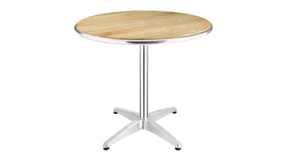 Bolero Ash Wood Tabletop Round 800mm U429